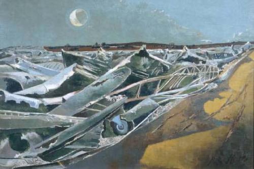 Caspar David Friedrich Paul Nash, Totes Meer